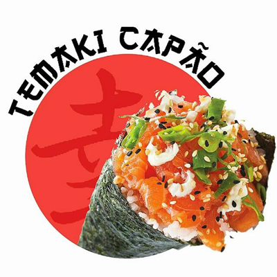 Logo-Fast Food - Temaki Capão