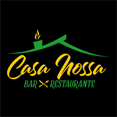 Logo restaurante casa nossa bar e restaurante