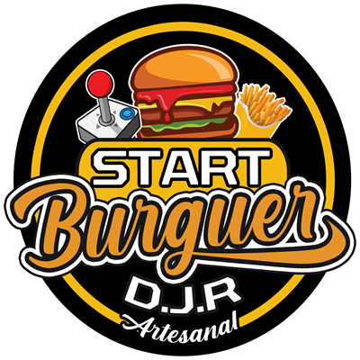Logo restaurante Start Burguer DJR