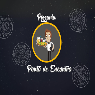 Logo restaurante pizzaria ponto de encontro