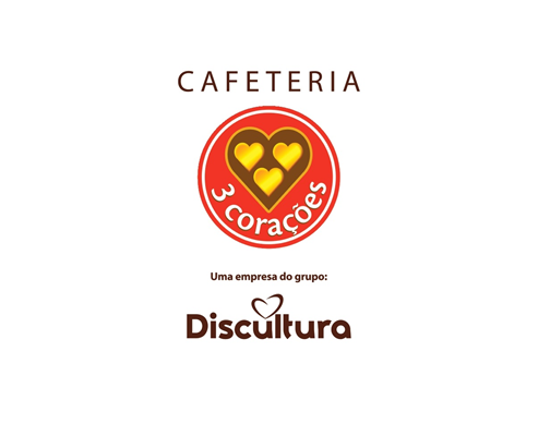 Logo restaurante Cafeteria 3 Corações