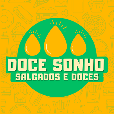 Logo restaurante Doce Sonho Salgados e Doces