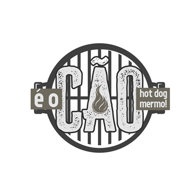 Logo restaurante É O CÃO DELIVERY
