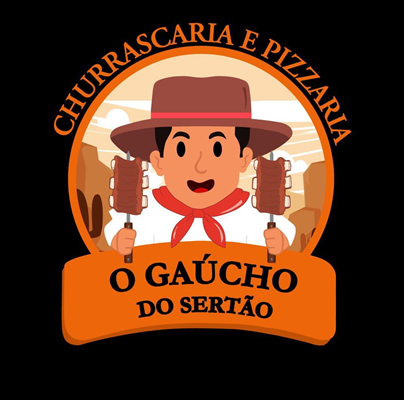 Logo restaurante O Gaúcho do Sertao