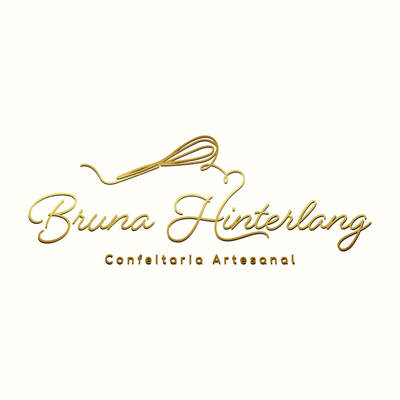 Logo restaurante cupom Bruna Hinterlang Confeitaria Artesanal