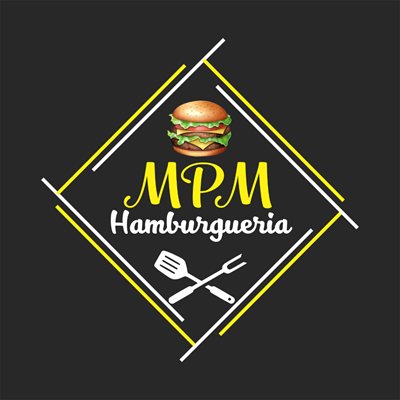 Logo restaurante MPM Hamburgueria