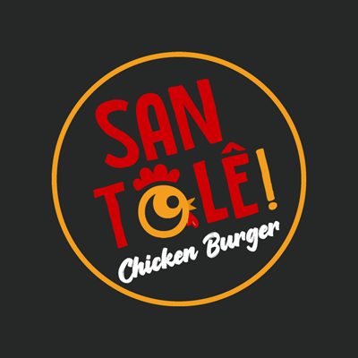 Logo restaurante Santolê Chicken Burguer