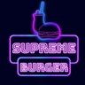 Logo restaurante supreme burger