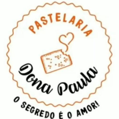Logo restaurante pastelaria dona paula