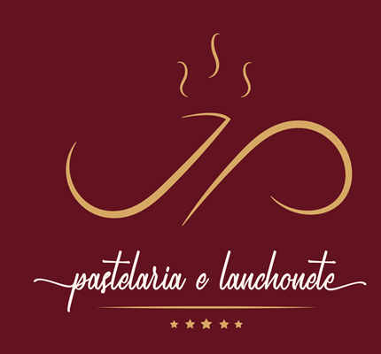 Logo restaurante JP pastelaria e lanchonete