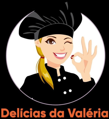 Logo restaurante Delicias da Valeria