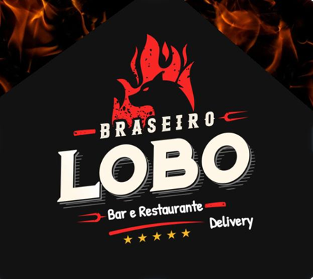 Logo restaurante BRASEIRO DO LOBO