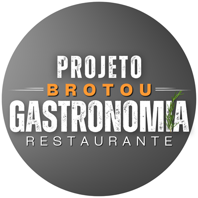 Logo restaurante Projeto Brotou Gastronomia