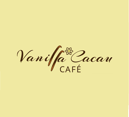 Logo restaurante Vanilla Cacau Café