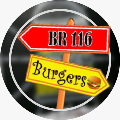 Logo restaurante BR116 BURGERS