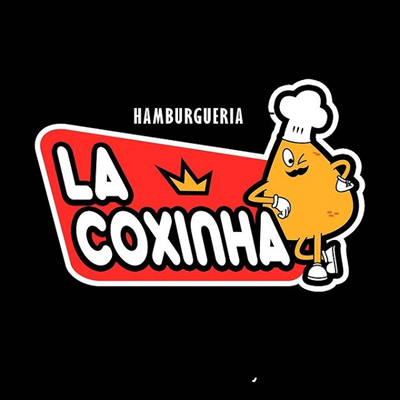 Logo restaurante Hamburgueria la coxinha