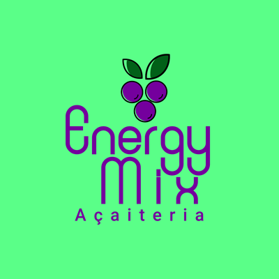 Logo restaurante cupom Açaiteria Energy Mix