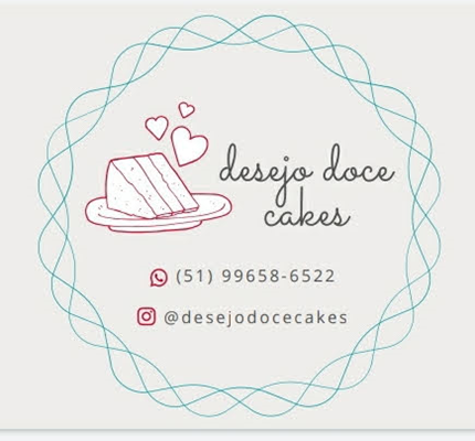 Logo restaurante Desejo Doce Cakes