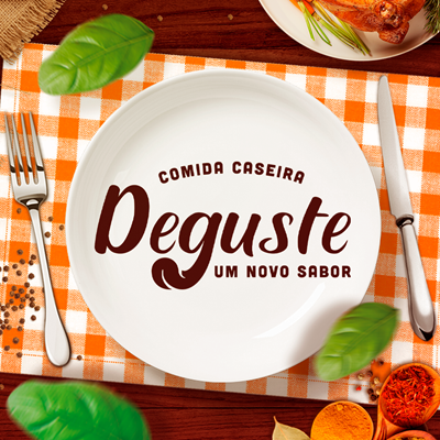 Logo restaurante Deguste Comida Caseira