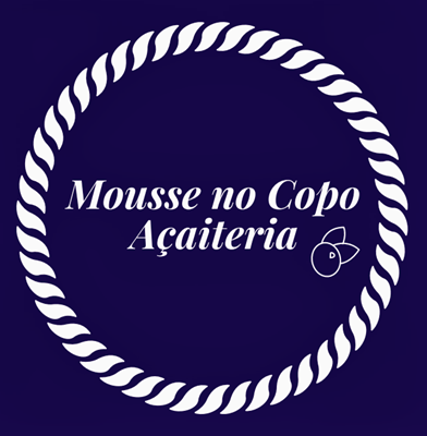 Logo restaurante Mousse no copo Açaiteria Borda do Campo