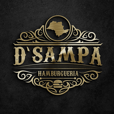 Logo restaurante D'Sampa Hamburgueria