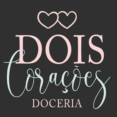 Logo restaurante Dois Corações Doceria