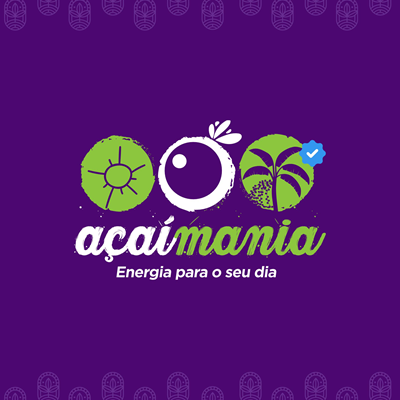 Logo restaurante Açaí Mania