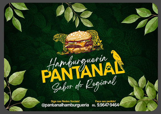 Logo restaurante Hamburgueria Pantanal
