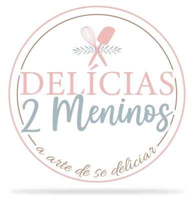 Logo restaurante Delícias 2 Meninos