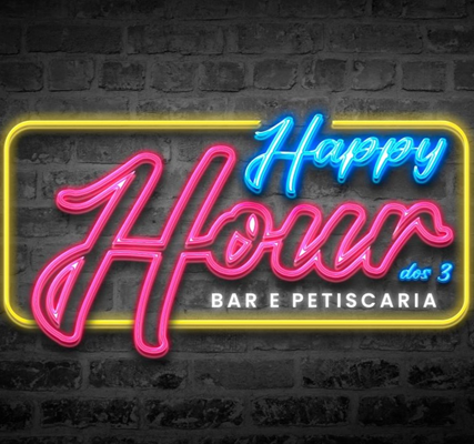 Logo restaurante Happy Hour dos 3 - Bar e Petiscaria