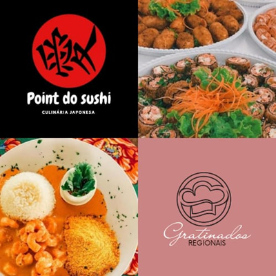 Logo restaurante Gratinados Regionais e Point do Sushi