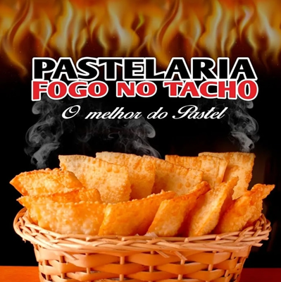 Logo restaurante Pastelaria fogo no tacho