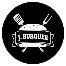 Logo restaurante j.burguer