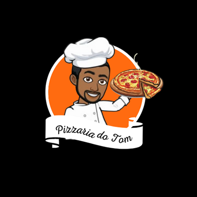 Logo restaurante pizzaria do tom