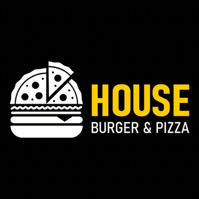 Logo restaurante House Burger Pizza