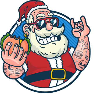 Logo restaurante Santa Claus Burger