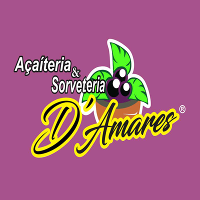 Logo restaurante D'Amares Açaiteria & Sorveteria