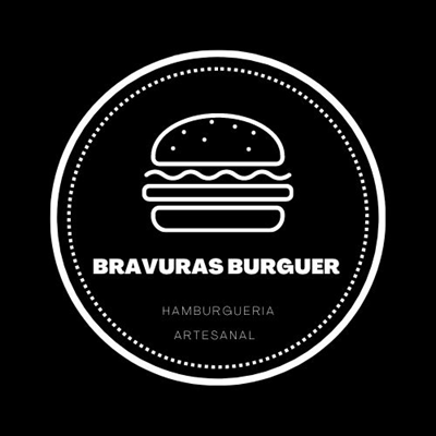 Logo restaurante Bravuras Burger