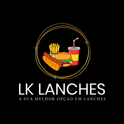 Logo restaurante LK LANCHES