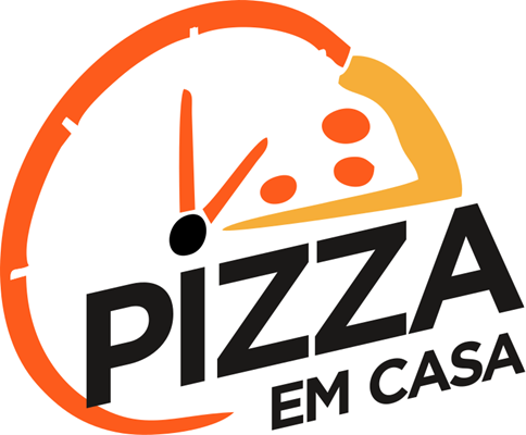 Logo restaurante Pizza em Casa