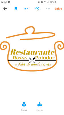 Logo restaurante DIVINO PALADAR
