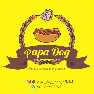 Logo restaurante PAPA DOG