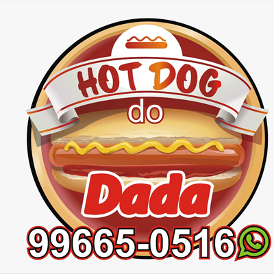 Logo restaurante Hot dog do Dada