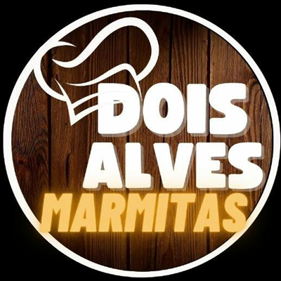 Logo restaurante Dois Alves marmitas