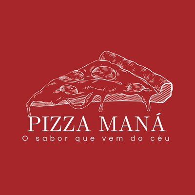 Logo restaurante Pizza Maná