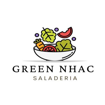 Logo restaurante GREEN NHAC SALADERIA
