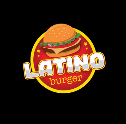 Logo restaurante latino burger