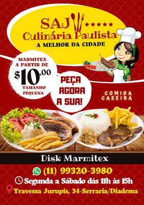 Logo restaurante SAJ CULINARIAS PAULISTA