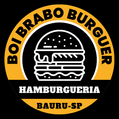 Logo restaurante Burguers Boi Brabo Burguer