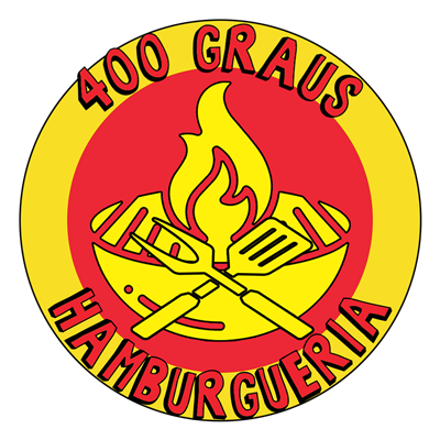 Logo restaurante 400 Graus Hamburgueria